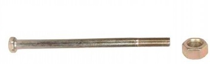 MF 240/265/285 مسمار ملولب للرأس مع صمولة 22 سم